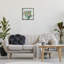 "Sage & Peach Blossoms", art mural sur toile flottante par Danhui Nai-553320080-553320095