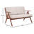 Jose Solid Wood Acacia Outdoor Bench
