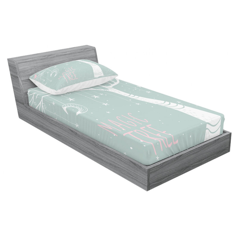 Microfiber Sheet Set, Twin Sheet Set + Fitted Sheet + 1 Pillowcase