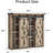 Farmhouse Wall Cabinet with Sliding Barn Door, Adjustable Shelves & Medicine Storage, 31"W, for Bathroom & Kitchen