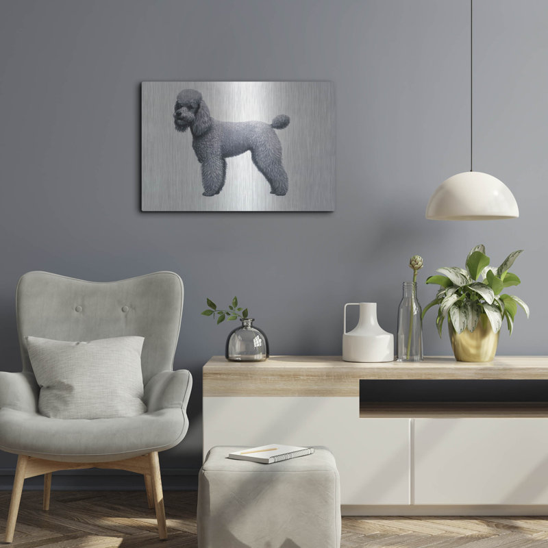 "Caniche" par Harro Maass, H 16 po x l 24 po