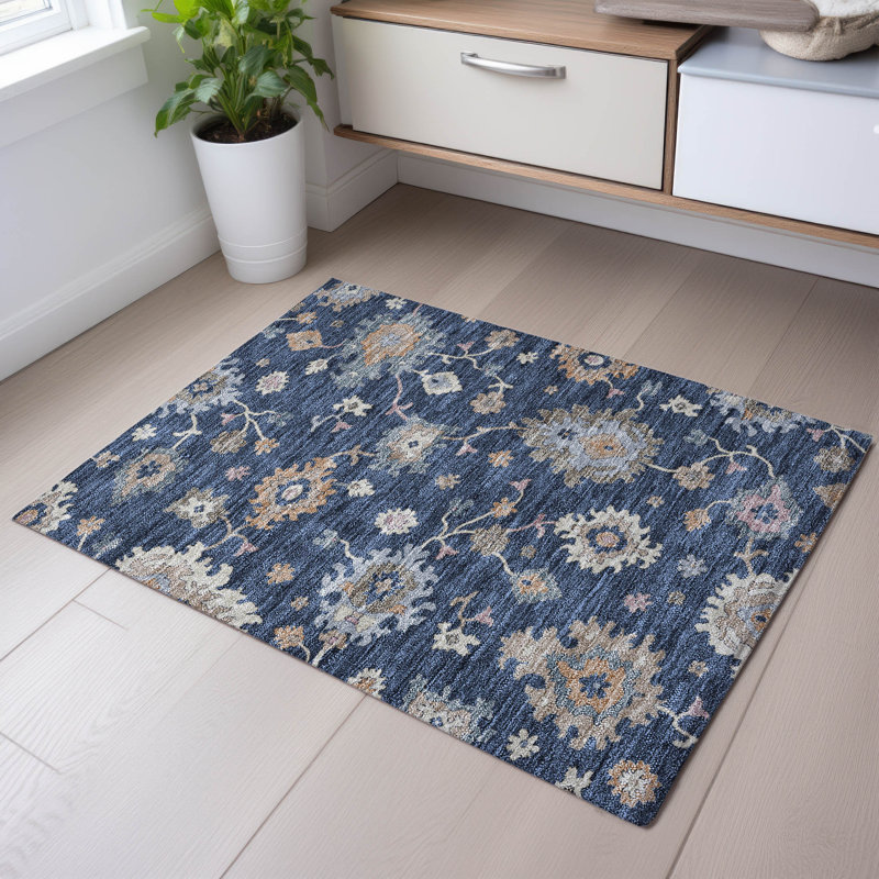 Premium Machine Washable Jaylin AMF1218 Global Rug, Rectangle 1 pi 8 po x 2 pi 6 po