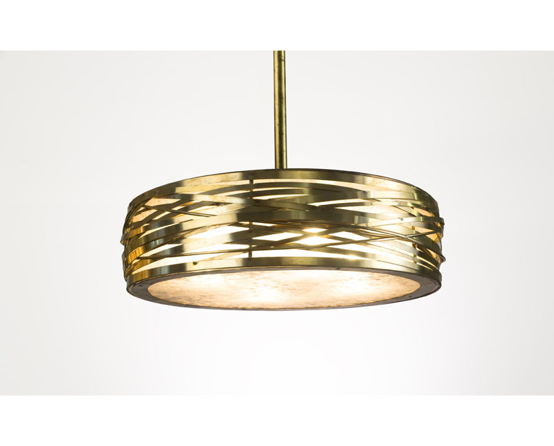 Lustre cylindrique unique et remarquable à 6 lumières Bobino Lux