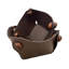 Panier en cuir et tage South American