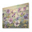 «Purple Morning Glory Flowers», art mural en bois sur bois de pin naturel-1228455307