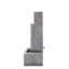 Laetitia Weather Resistant Waterfall Fountain with Light