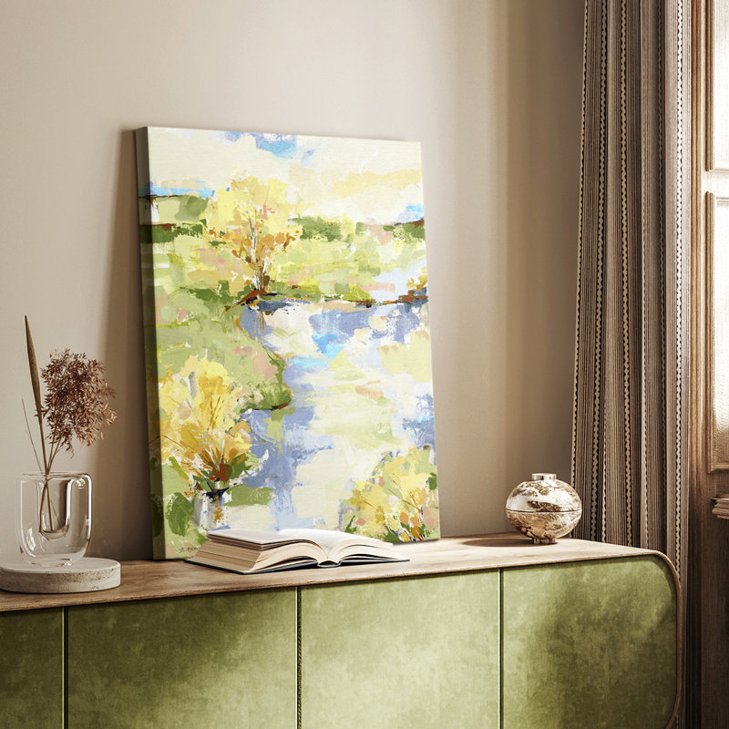 Airy I -Gallery Wrapped Cavas, 48" H x 32" W