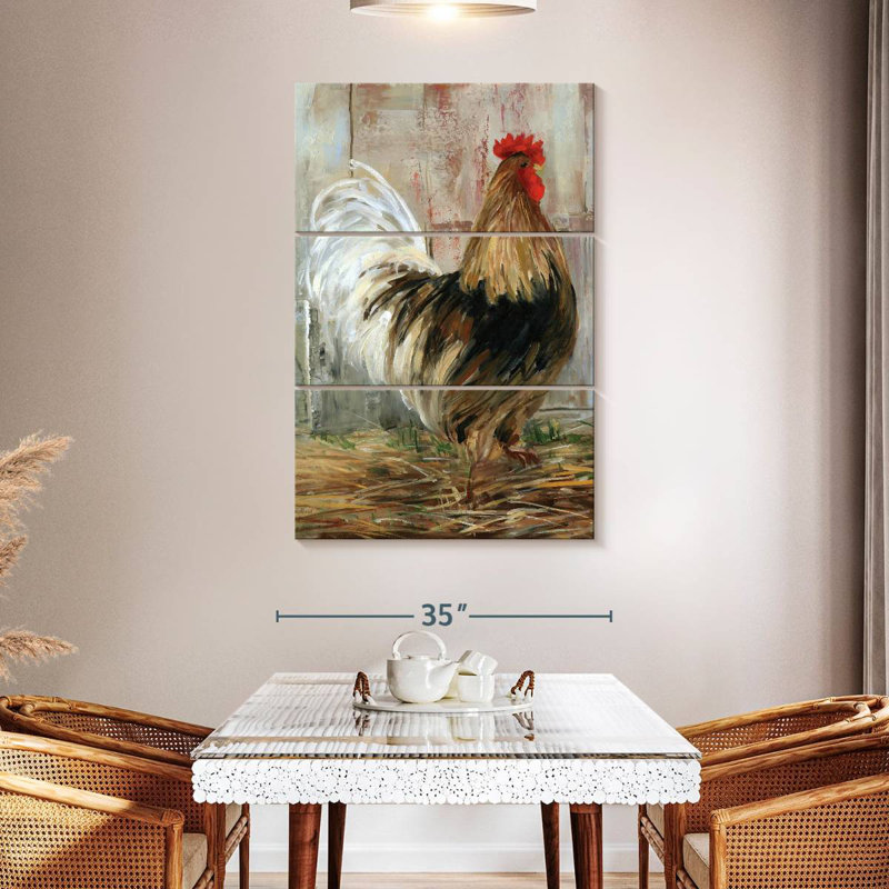 Profil de coq Brampt Farmhouse, H 38 po x l 24 po