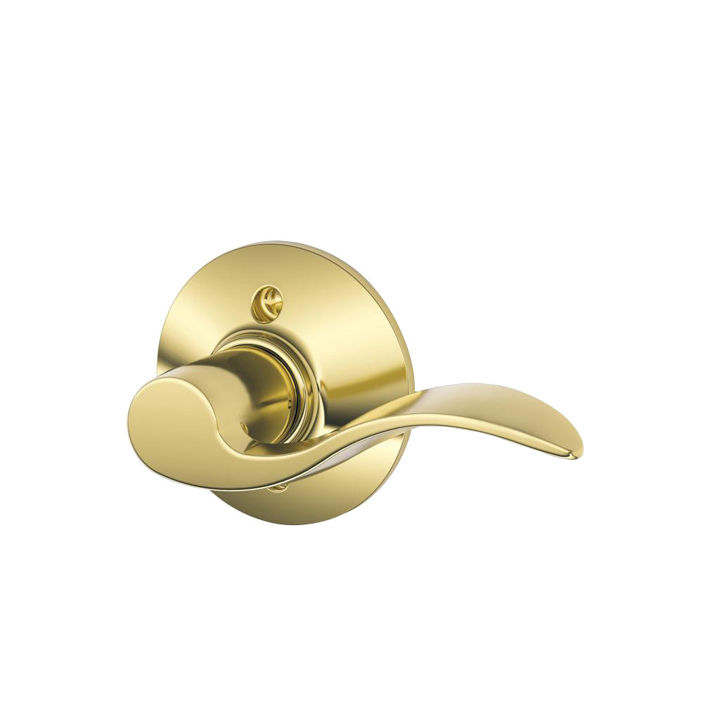 Accent Lever Non-Turning Lock Schlage Handle 