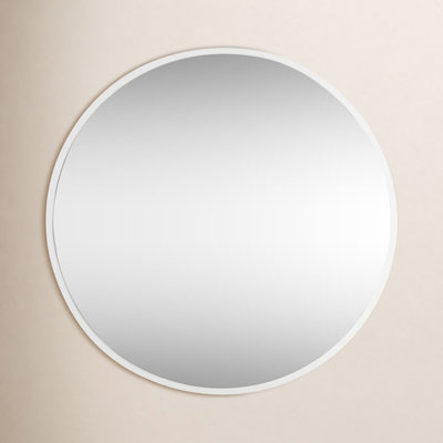 Hub Rubber Round Mirror