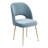 Rizo Cognac Velvet Chair-1373059491