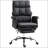 Executive Office Chair, PU Leather Ergonomic Office Desk Chair with Footrest, Reclining and Swivel Chair-1737278747