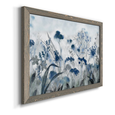 " Inky Indigo " Painting Print