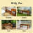 Backless Pine Wood Outdoor Bench (Carbonized)-1964058714