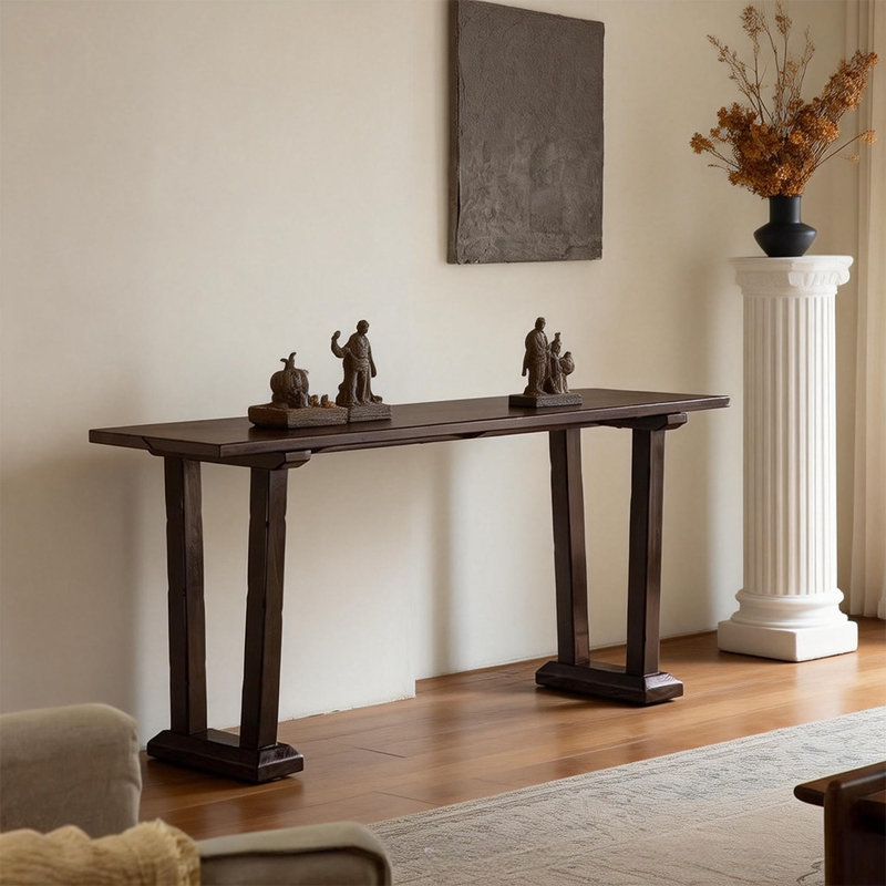 Retro Minimalist Practical Console Table