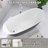 Bathtubs 67'' x 29.5'' Freestanding Soaking Acrylic Bathtub