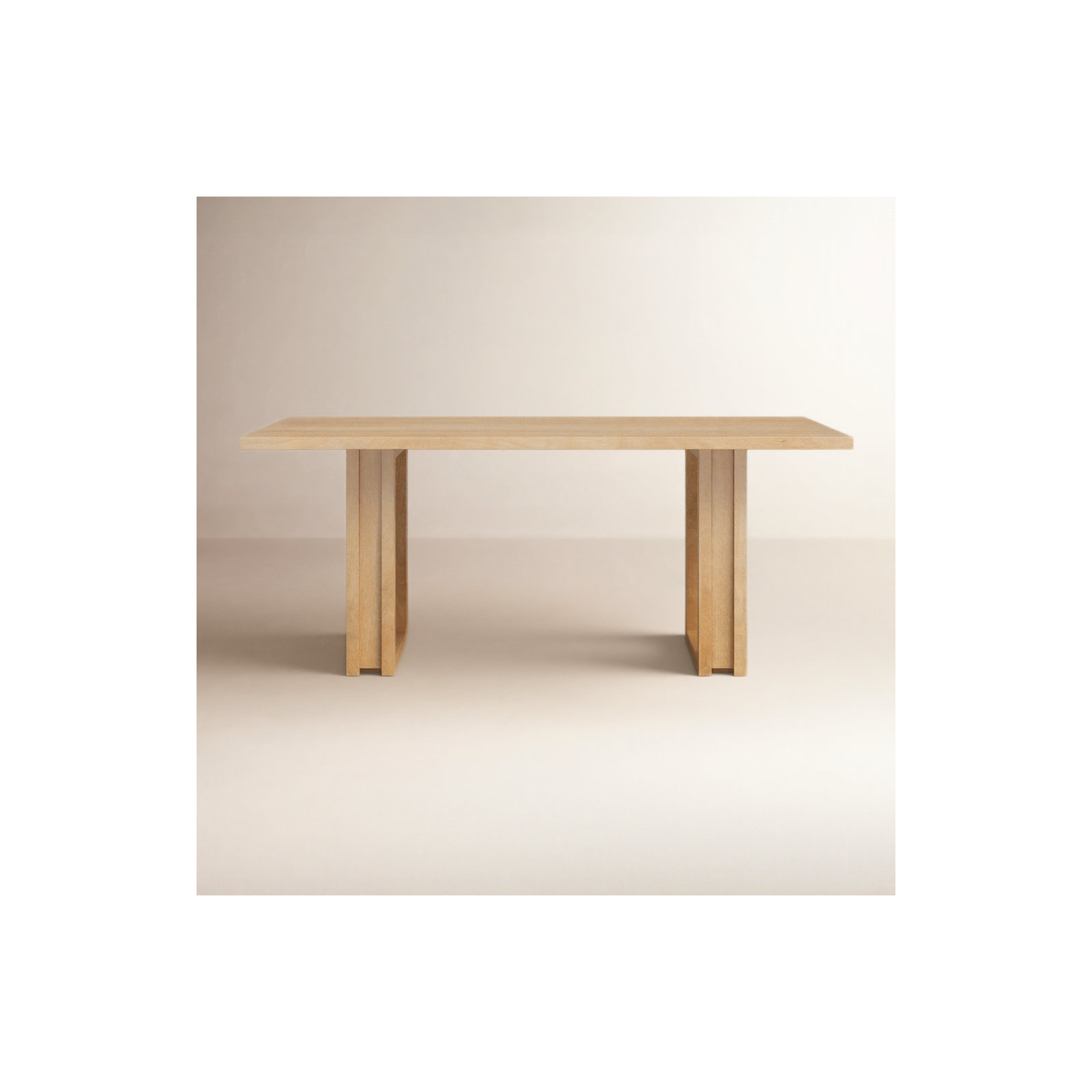 Carmel 72'' Dining Table, Natural Mango