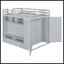 Lit mezzanine double avec tiroirs-1387082567
