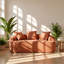 Upholstered 65 " Chenille Loveseat