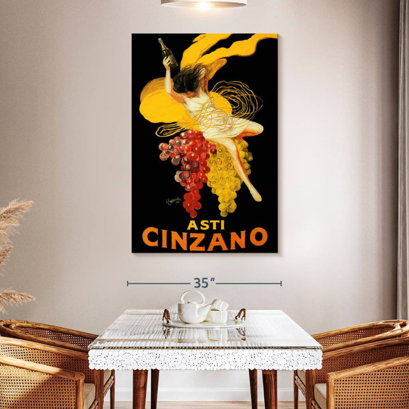 Yarlin Asti Cinzano, 51" H x 34" W