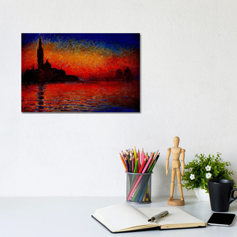Claude Monet - Wrapped Canvas Print, 20.32 cm H x 30.48 cm W