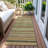 Luthyra Beige Washable Indoor-Outdoor Rug - LOOMLAN-127930885