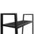 Bookshelf Ladder Bookcase Plant Display Shelving Unit 4 Tiers Metal-309298321