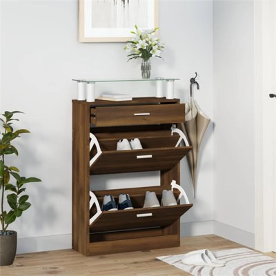 Romil 8 Pair Shoe Storage Cabinet