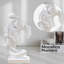 Sculpture abstraite en couple, statue en résine-970169226