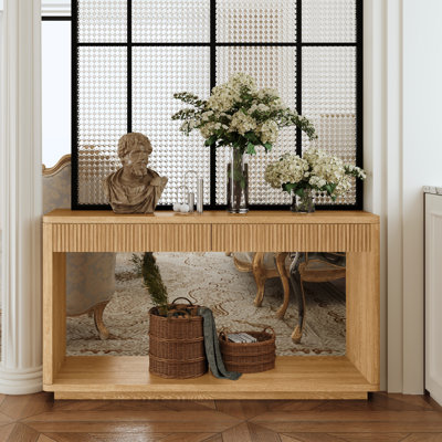Canapé-console 60 po à 2 tiroirs