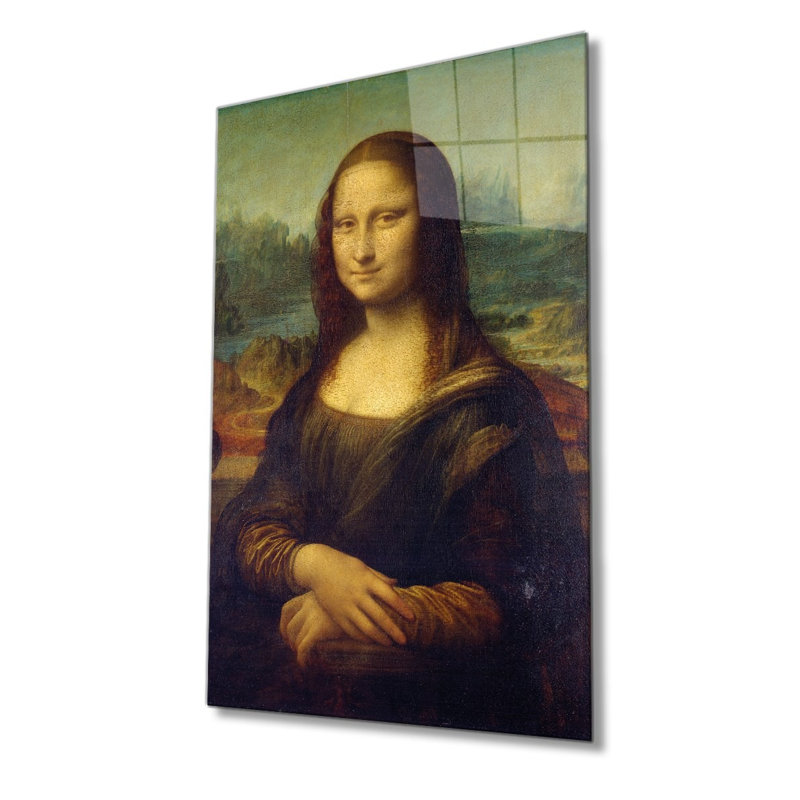 Élégante peinture décorative en verre trempé 18,1 po x 28,3 po | 100% verre trempé, épaisseur: 0,16 pouce | Superbe œuvre d'art pour la décoration intérieure, le salon et les espaces de bureau, durable et facile à nettoyer