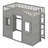 House Loft Bed With Ladder-389455968