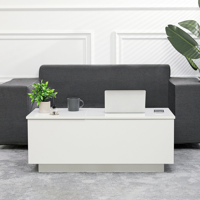 Haugland Single Coffee Table, White