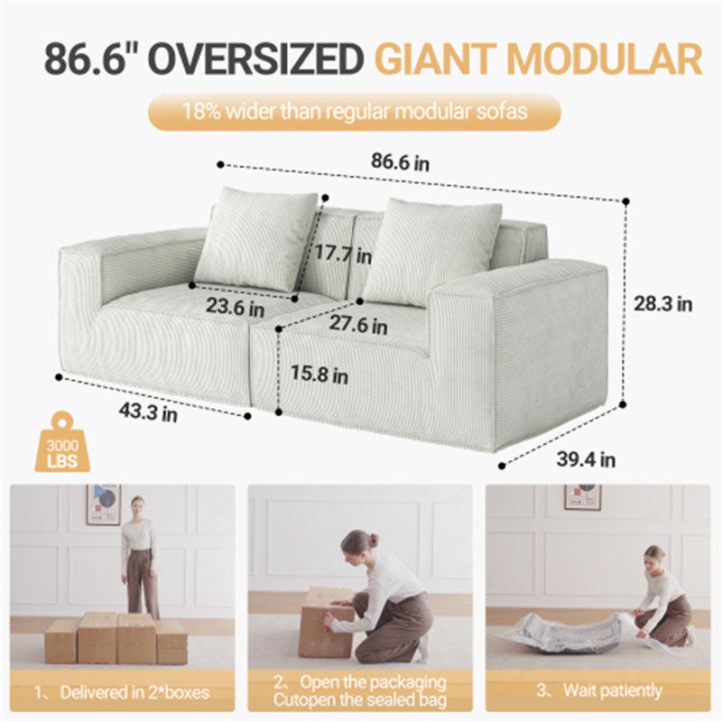 Belfin Modular Sectional Sofa