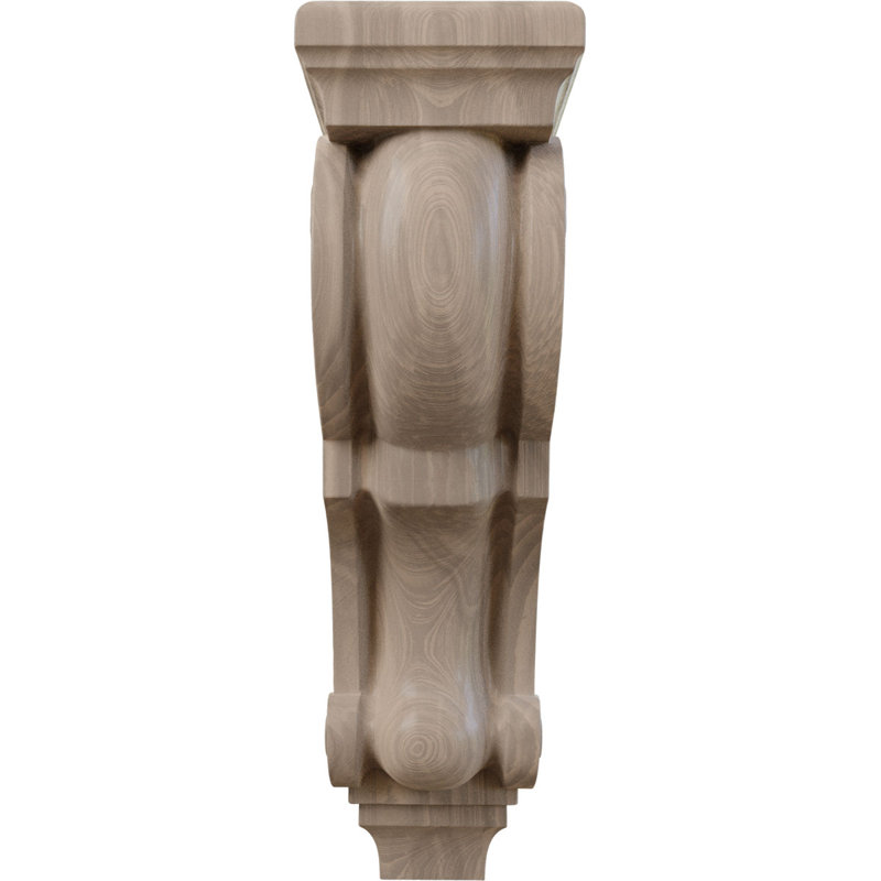 Petit corbeau traditionnel noyer l 3 1/2 po x P 3 po x H 7 po (paquet de 4), Noyer, H 7 po x l 3,5 po x P 3 po