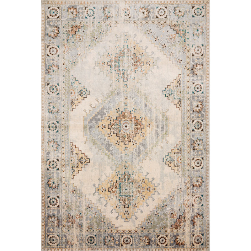 Fuchs Oriental Indoor Rug, Rectangle 2' x 3'
