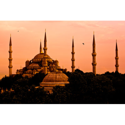 The Blue Mosque - Wrapped Canvas Print