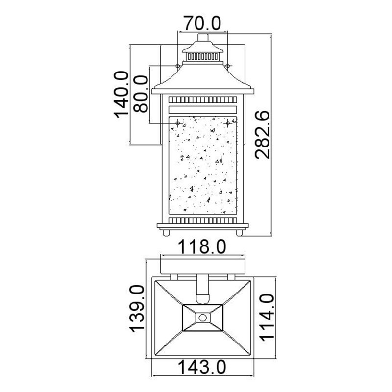 Estrella Outdoor Wall Lantern