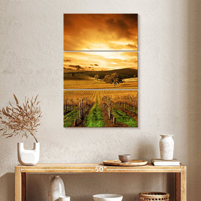 Alvord Autumn Sunset Vineyard