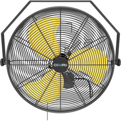20" Outdoor Wall Mount Fans, 5400 CFM, High Velocity 3-Speed Waterproof Professional Outdoor Fan, Heavy Duty Industrial Wall Fan for Patio, Commercial, Gazebo, and Garage, UL Listed