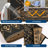Outdoor Rug Waterproof Reversible Rug Plastic Straw Rug, Foldable Lightweight Camping Rug with Storage Rug, 4 Stakes, UV Resistant Patio Rug, Outdoor Carpet for Backyard Garden-411575098-411575100