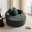 Chaise longue ronde de 53,9 po avec coussin-842686614