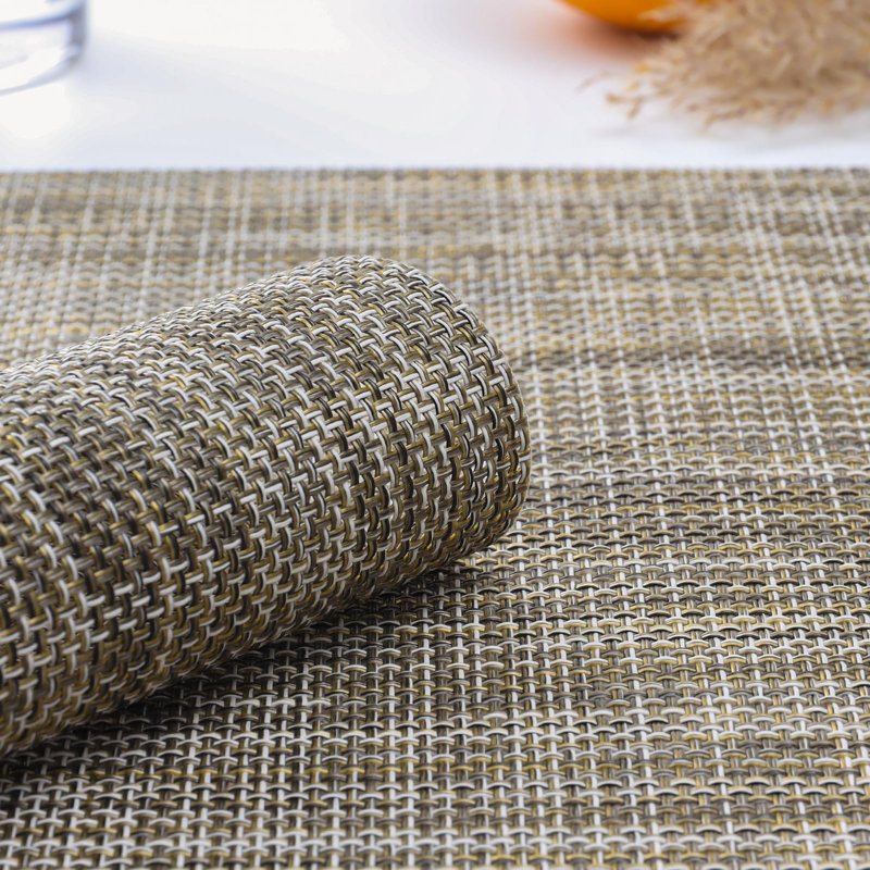 Polyvinyl Chloride Placemat, Caramel