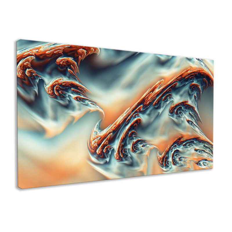 Tidal Wave - Wrapped Canvas Art Prints, 51cm H x 76cm W x 2cm D