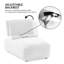 Fauteuil sans accoudoir extensible de 37 po Aukeem-823590094