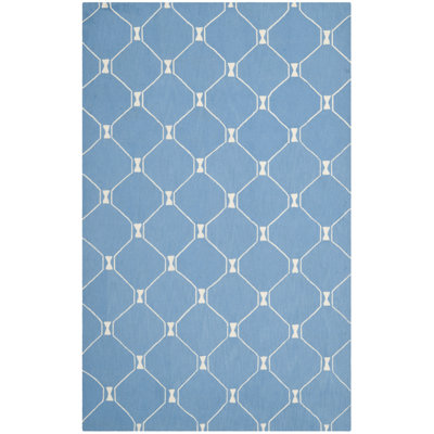 Asbed Hand Tufted Wool Geometric Rug