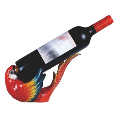 Jody Tabletop Wine Bottle Rack in Red