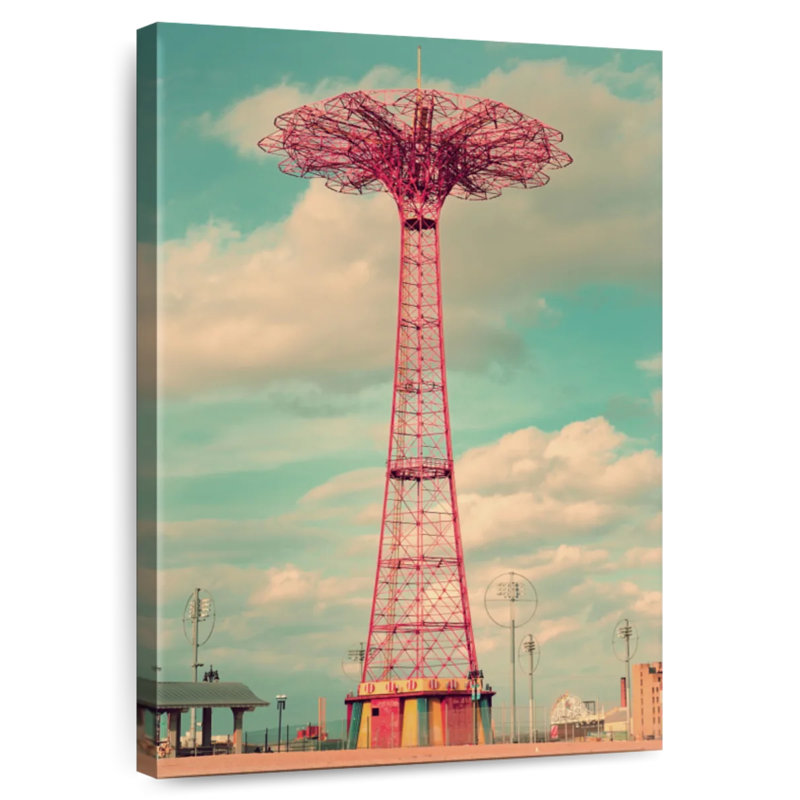 Kerner Coney Island Parachute Jump, 51" H x 34" W