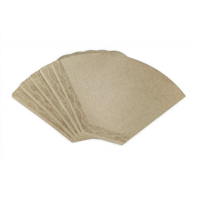 5 Size 2 Brown Unbleached Coffee Filter Paper Cones