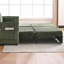 Canapé-lit convertible en tissu Corduroy-1584983923